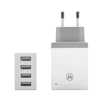 Quick Charge 5V 2 4A 4 Port USB Travel Wall Fast Charger Adapter Travel Multiple Adaptor