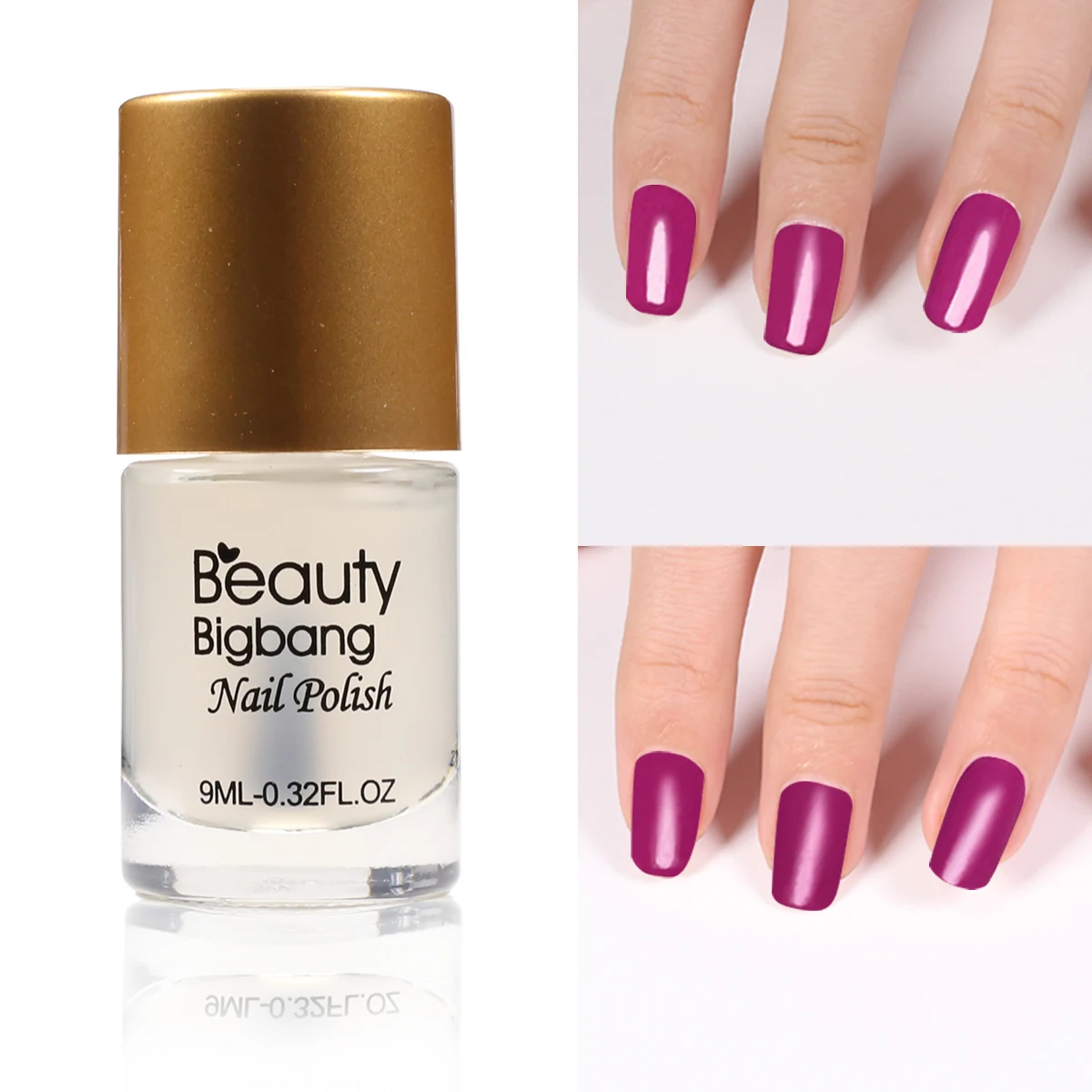 

BEAUTYBIGBANG 9ml Matte Top Coat Polish Glossy Surface Nail Oil Manicure Nail Polish Varnish Lacquer