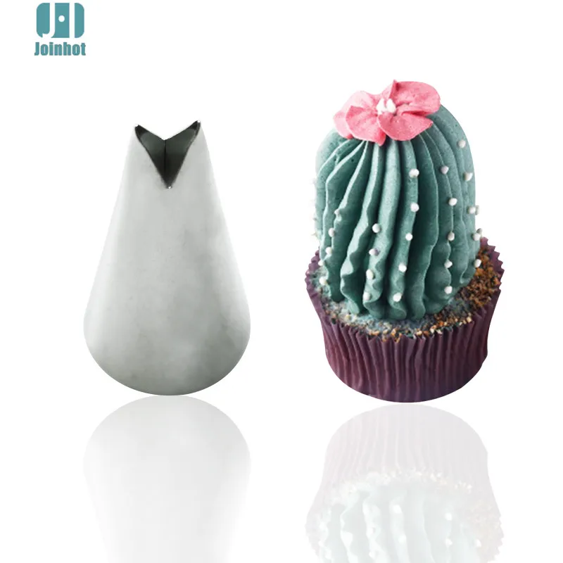 Aliexpress.com : Buy Kitchen 1pc Stainless Steel Leaf Icing Piping Nozzles Pastry Fondant Cake ...