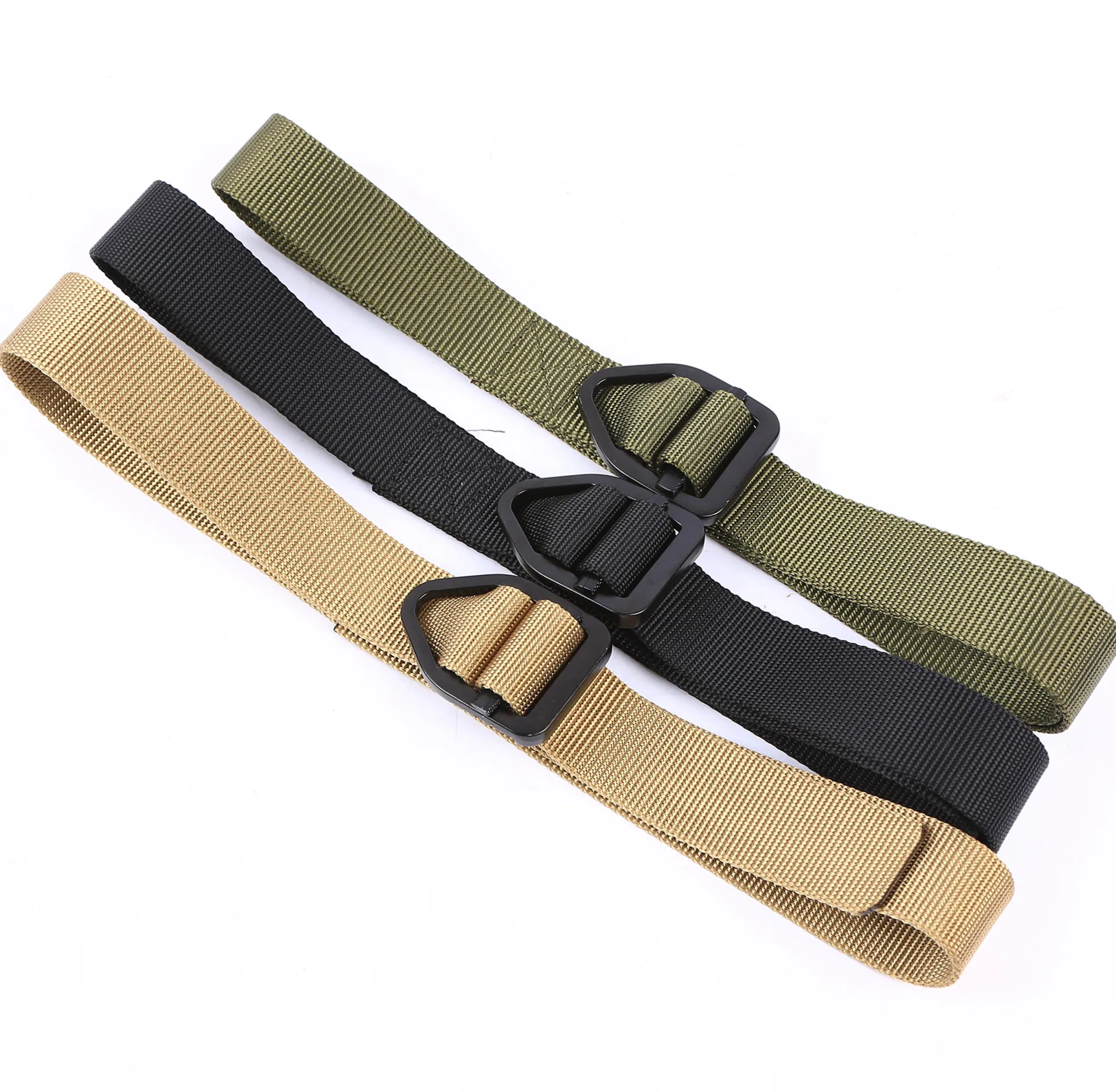Tactical Belt Men's Military Belts Army Thicken Canvas Tactical