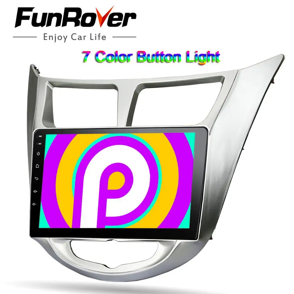 Best Funrover 2.5D+IPS Android9.0 2 din Car DVD multimedia GPS for Hyundai Solaris Verna Accent 2011-2016 radio tape recorder player 3 Best Funrover 2.5D+IPS Android9.0 2 din Car DVD multimedia GPS for Hyundai Solaris Verna Accent 2011-2016 radio tape recorder player 3