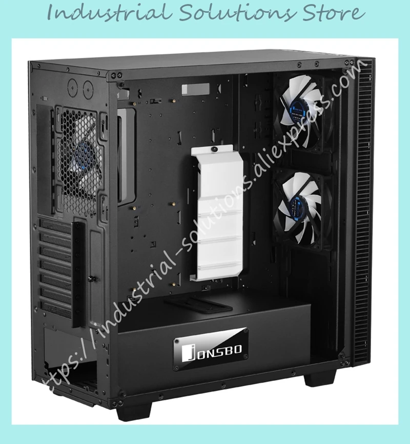 JONSB Полный башня ATX шасси QT03-M три зеркало версия