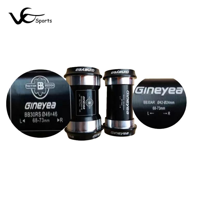 Велосипедный кронштейн jineyea PF30 BB30 145 г 7075AL с ЧПУ GXP 24 мм/22 мм|bottom bracket|bike axispedalier bicicletas