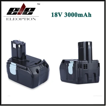 

2x Eleoption 18V 3000mAh Rechargeable Battery for HITACHI Drill BCL1815 BCL1830 EBM1830 327730 Li-ion