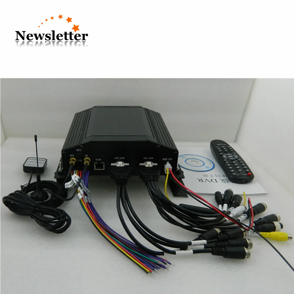 8 каналов 720 P AHD HDD SSD Мобильный DVR с gps 3g для грузовика такси школьный