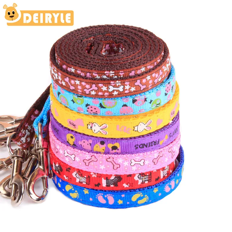 

Colorful Pet Harness Leash Dog Cat Harness Pattern Cartoon Dog Harness and Leash Set Pet Lead Harness For Dog Cats