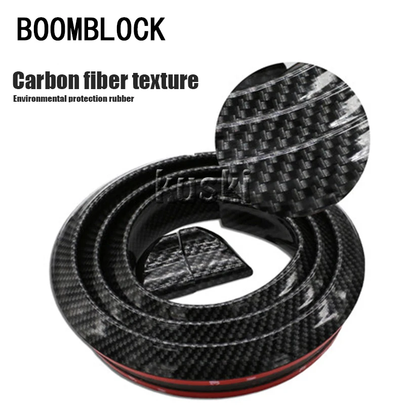 

BOOMBLOCK 1set Car Carbon Fiber Tail Wing 3M Stickers For Skoda Octavia A5 A7 2 Lexus Bmw F30 X5 E53 F10 E34 Lada Granta