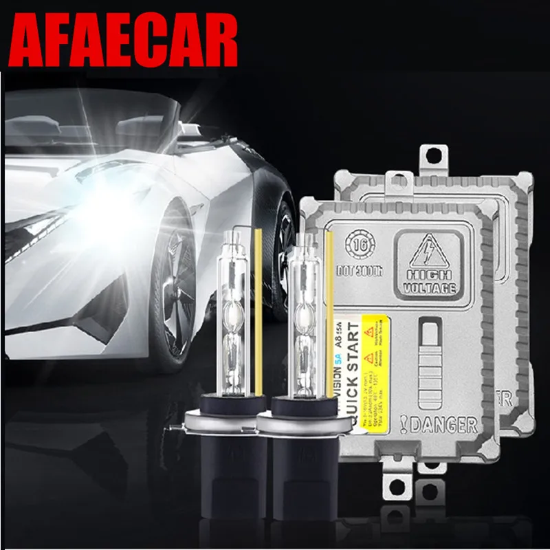AFAECAR наивысшего качества ксенон H1 H3 H7 H8 H9 H11 9005 HB3 9006 HB4 HID головной светильник