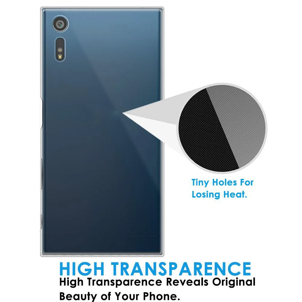 

Compact Elegant Stylish Ultra Slim Lightweight Transparent Soft Gel TPU Silicone Case Cover for Sony Xperia XZ / XZs
