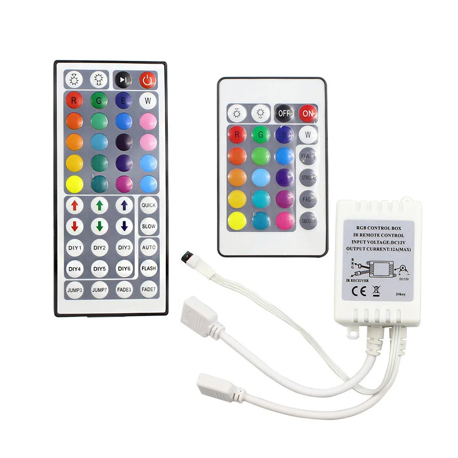RGB LED Controller 24 key / 44 Key Dual Output Port ...