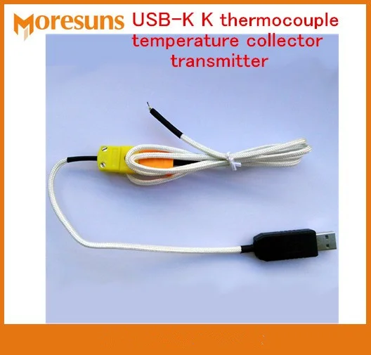 

Free driver USB-K K thermocouple temperature collector transmitter( can change the probe) Supports secondary development