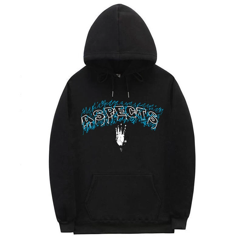

Xxxtentacion Hoodie Sweatshirts Mens Hoodies Cotton Streetwear Long Sleeves ASPECTS Flame Letter Print Reveng Hooded Sweatshirts