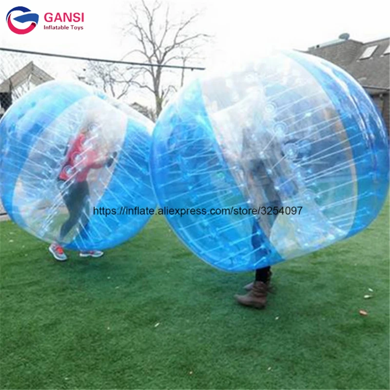 1.5m human size inflatable bumper ball 1.00mm pvc inflatable toys walk in plastic bubble ball for rental