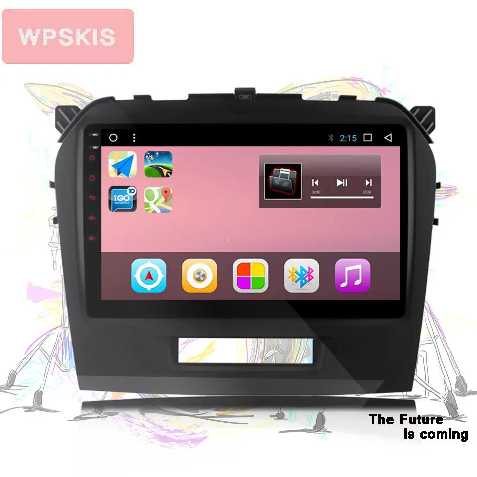 Excellent 2 Din Android 9.0 Car dvd For grand vitara 2015-2018 gps navigation car radio USB audio video player BT/Wifi/ Multimedia Stereo 2