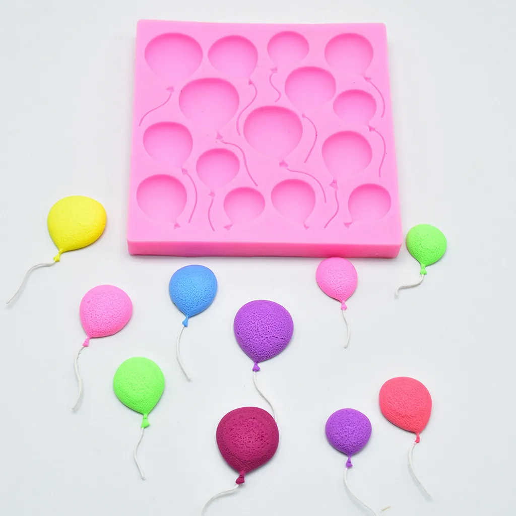 3D воздушный шар шаблон силиконовой формы помадка-украшение для торта силиконовые формы для создания шоколадных изделий формы желе и конфеты 3D форма DIY Лучший стиль#10