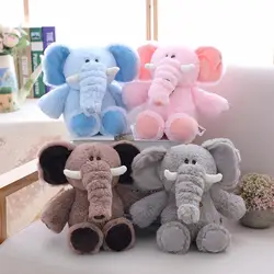 1 шт. 30 см Kawaii слон плюшевые игрушки для новорожденных мягкая кукла для сна Мягкие Животные игрушки ребенка Playmate подарки для Детский подарок
