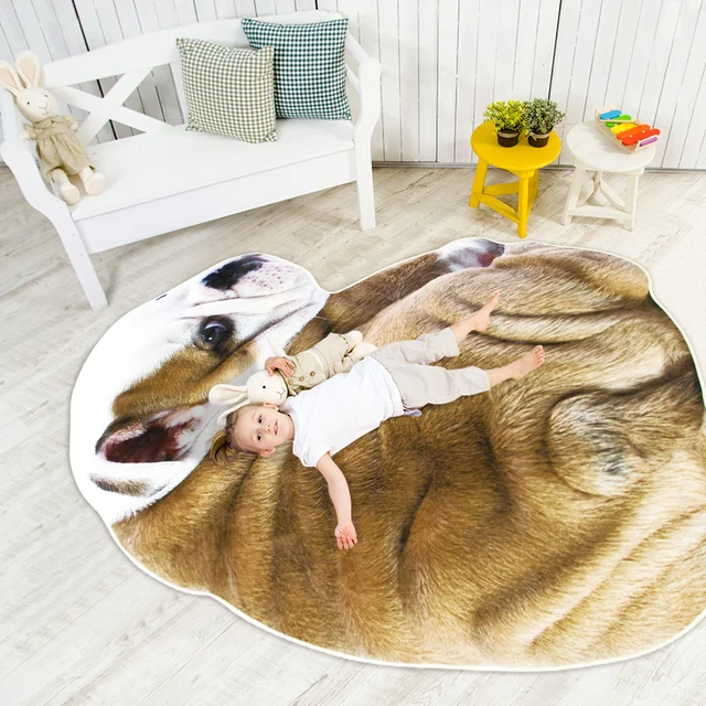 Winlife Cute Animals Shaped Carpets Large Area Rugs For Kids Room Winlife Cute Animals Shaped Carpets Large Area Rugs For Kids Room Baby Crawling Mats Home
