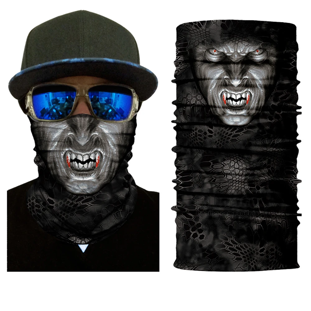 Magic Windproof Winter Mask Outdoor Motorcycle Skull Face Mask Ski Mask Scarf Bandanas Headbands Military Balaclava (11)