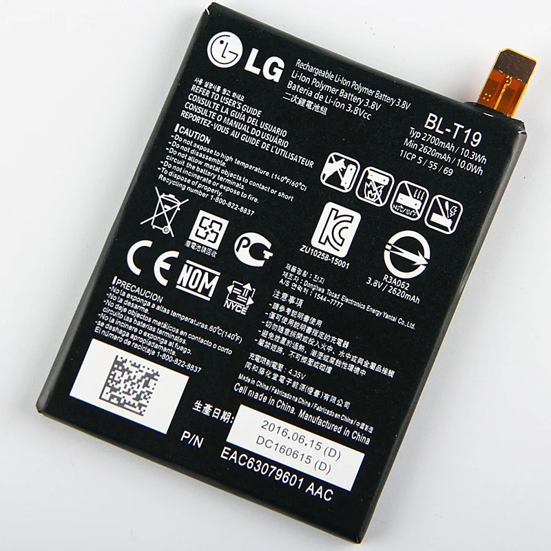 NEW Original LG BL T19 Internal Battery For LG Nexus 5X H791 H798 H790 ...