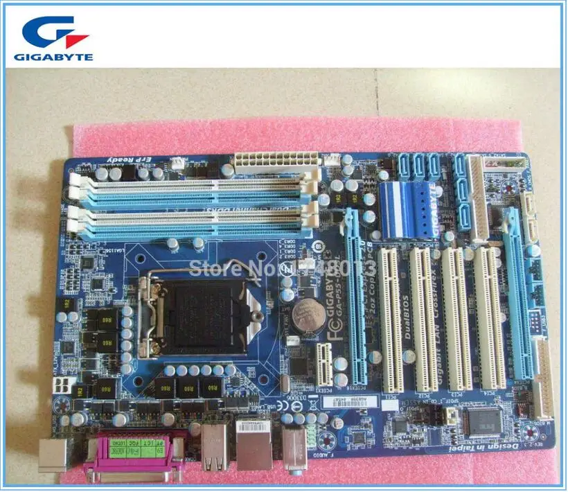Материнская плата Gigabyte LGA1156 оригинальная материнская для ПК DDR3 настольного