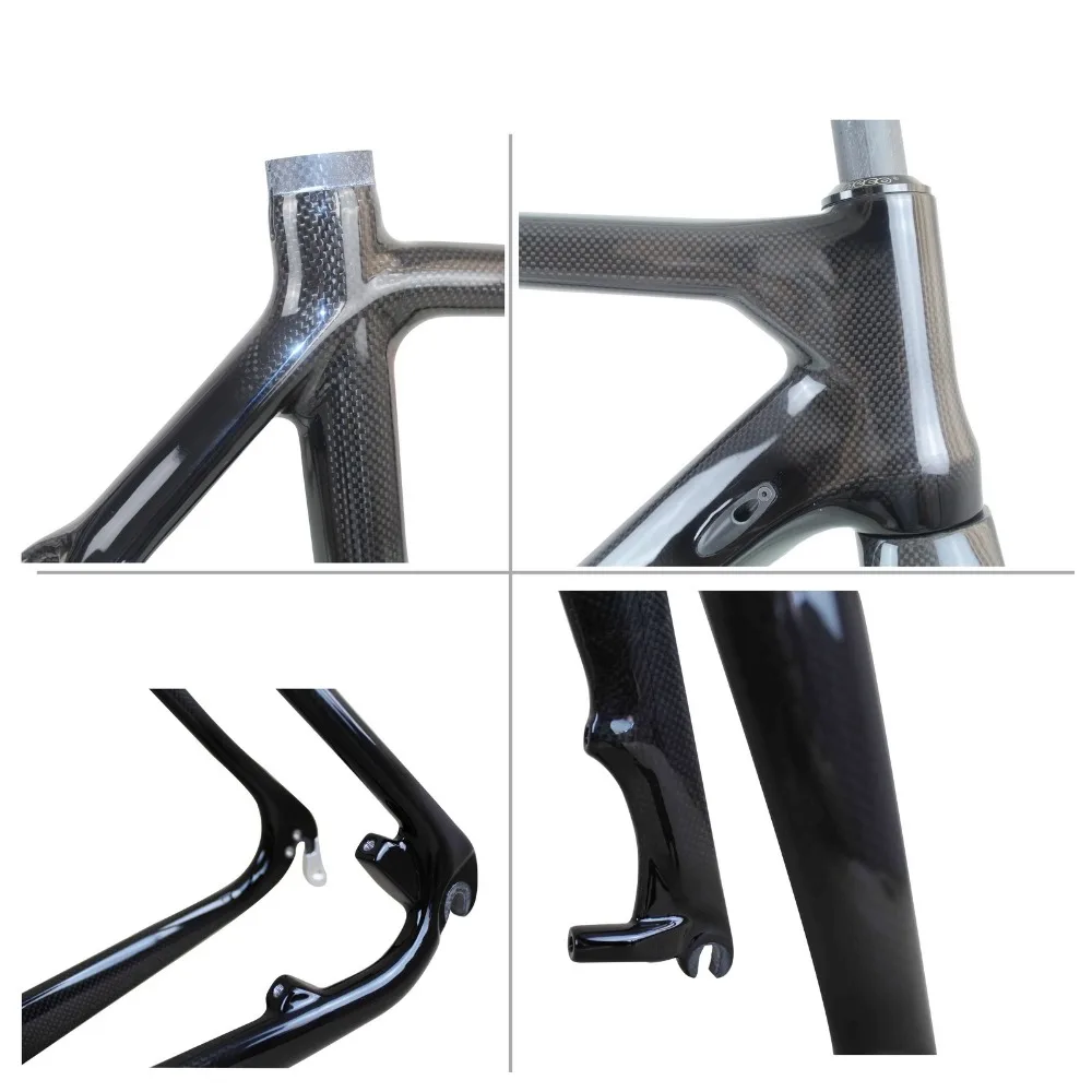 Best MIRACLE Toray t700 Carbon CycloCross di2&mechanical Disc Cyclocross carbon bike frame 50cm tapered tube Full Carbon bikes 5 Best MIRACLE Toray t700 Carbon CycloCross di2&mechanical Disc Cyclocross carbon bike frame 50cm tapered tube Full Carbon bikes 5