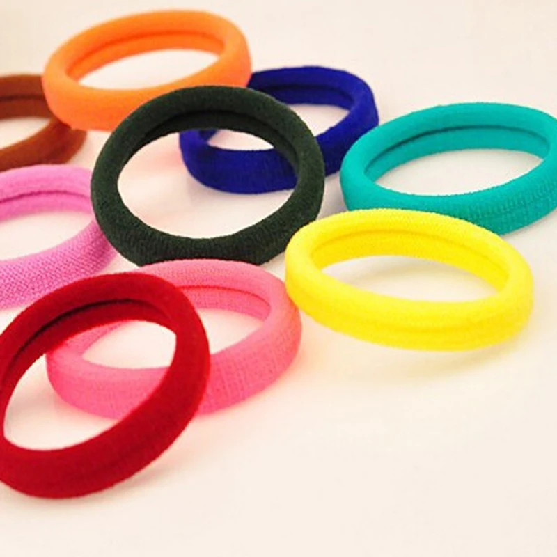 10PCS Hair Braid Seamless Ultra Elastic Ring Hairdressing Tools Hair Rope Rubber Band Scrunchy For Girls Hair Accessories
