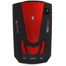 Big Sale V7 Car Radar Detector 16 Band Voice Alert Warning Anti 360 Degree Radar Detector LCD Display Car Speed Testing System