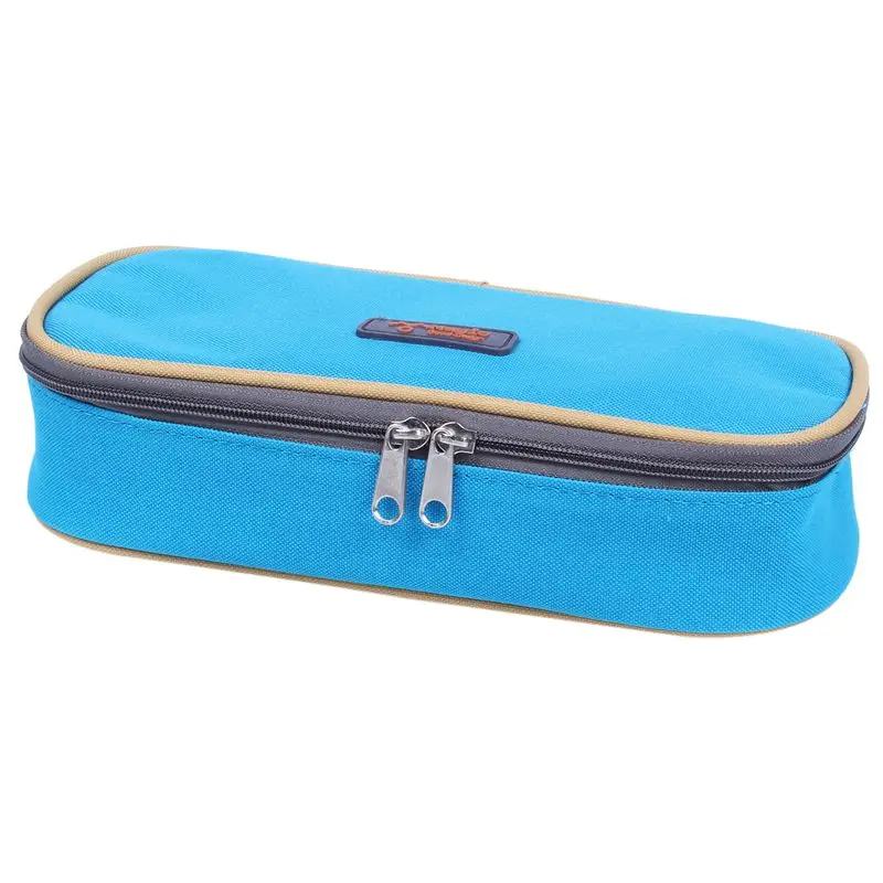 

Simple canvas Pencil Case, Blue