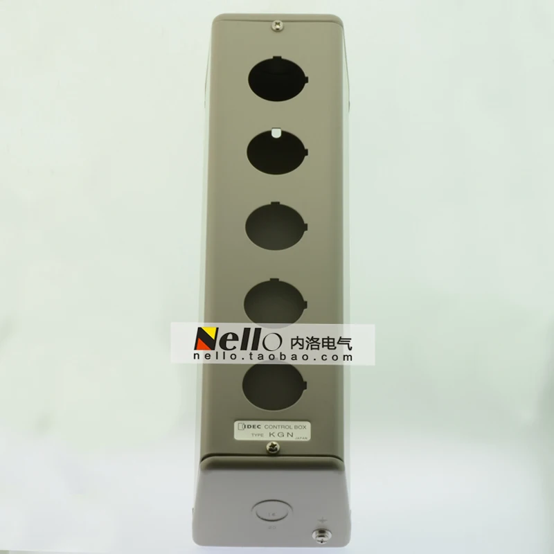 

[SA]Imported from Japan and the spring IDEC 30mm metal button box five holes KGN511Y electrical control box--3pcs/lot