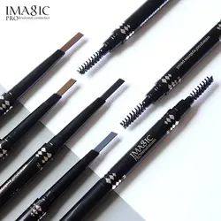 Бренд IMAGIC макияж бровей автоматический Pro Водонепроницаемый карандаш для макияжа 5 Стиль Краски карандаш для бровей Косметика бровей