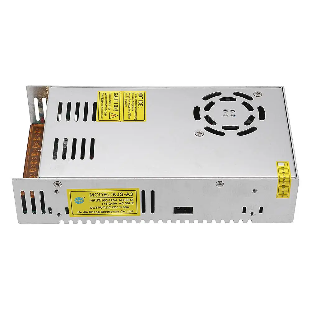 12 V 30A 360 W коммутации контроллер электропитания для 3D-принтеры Светодиодные ленты Камера моторный шпиндель Новый