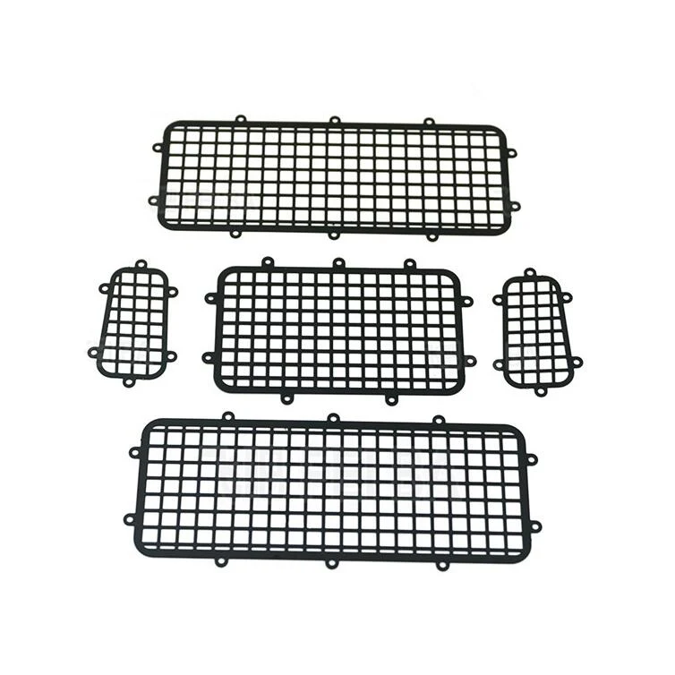 1 Set 1/10 RC Crawler Car Window Guard Net Window