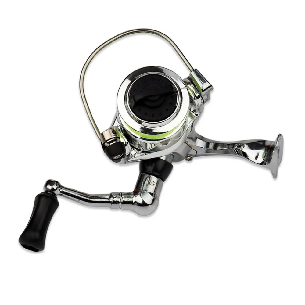 Portable Size High Strength Aluminum Alloy Spinning Fishing Reel Fishing Tackle Small Spinning Reel 4.3:1 Fishing Accessories