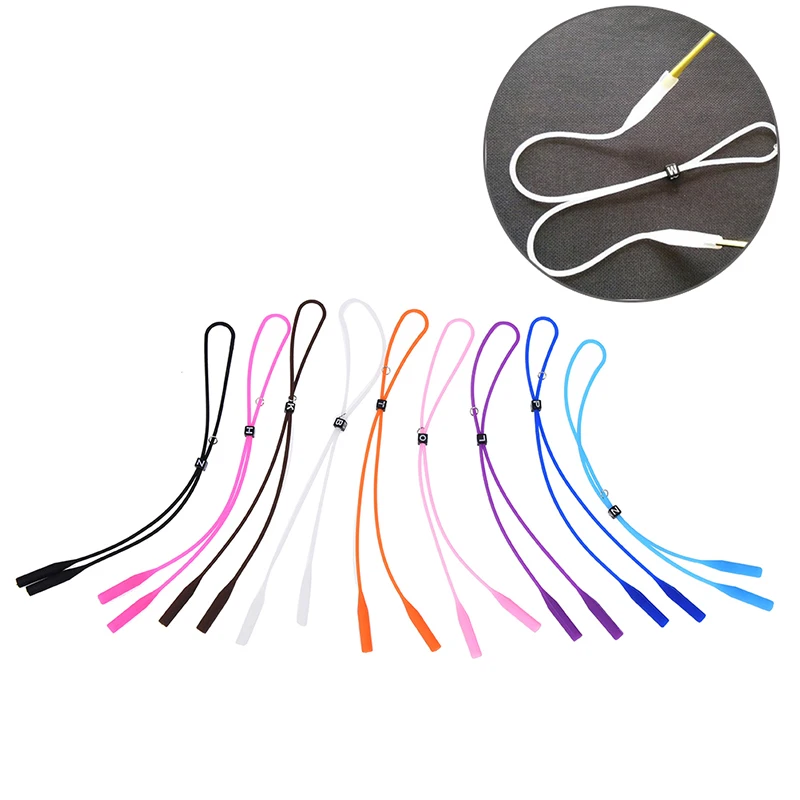 1pc Silicone High Elastic Anti Slip Silicone Sunglasses Glasses Cords