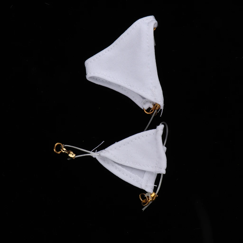 Fashion Handmade White Bra Top and Briefs Set for Blythe 1/6 BJD Dolls Clothing Accessory