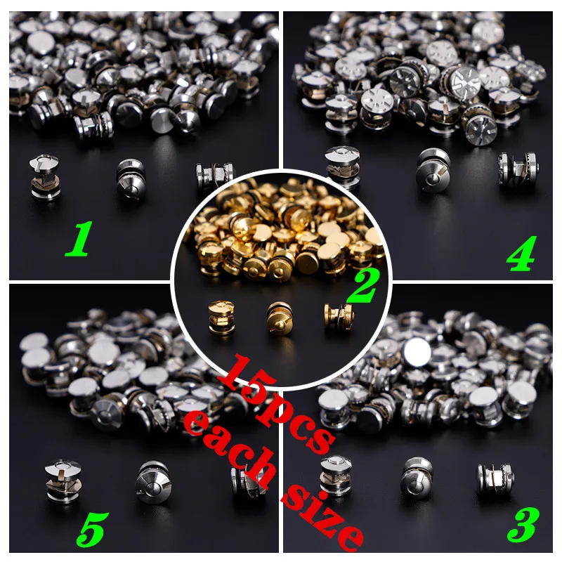 Multiple sizes Scissors Screws Parts Scissor repair Kit including Srcrews Bumbers Washers Salon Scissor Parts accessories 2
