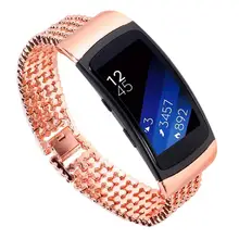 HIPERDEAL умные аксессуары ремешок на запястье для samsung Шестерни Fit2 Pro Нержавеющая сталь ремешок для наручных часов, аксессуар для d14