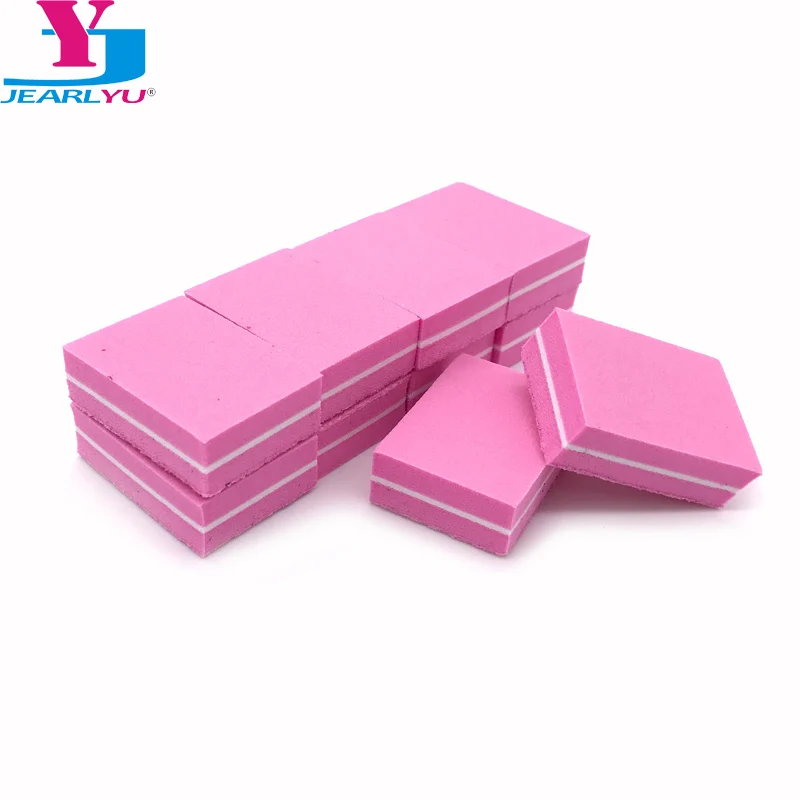 

20 pcs Brand New Nail File Mini Sponge Sanding Bock Emery Board Nail Tools Files 100/180 DIY Nail Art Tips Manicure Buffer Block