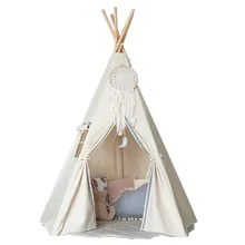 Любовь@ Индийский стиль детская игровая палатка индийский Прорезыватель детский игровой домик детская игровая комната teepee