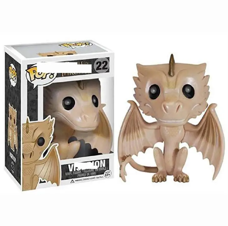 Funko Pop аниме Игра престолов ночной король серый червь черная Стрекоза