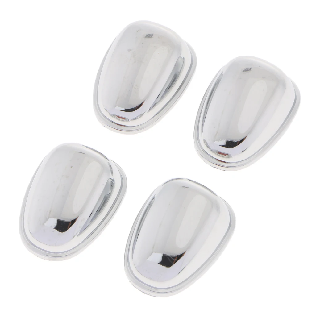 

WindShield Washer Water Spray Jet Nozzle Cover Chrome Trim Cover for Peugeot