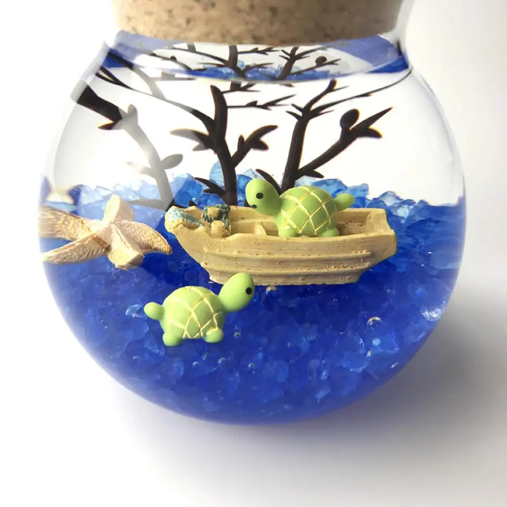 

Pokich 500g Aquarium Landscaping Stone Fish Sand Colorful Micro Landscape Decorative Bottom Fish Tank Lawn Ornament
