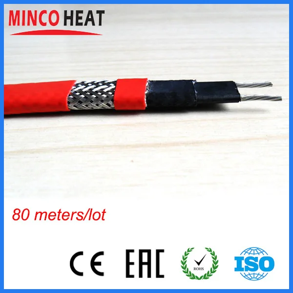 

Hazardous area anti-corrosion proof self-regulated pipe heat trace heater cable