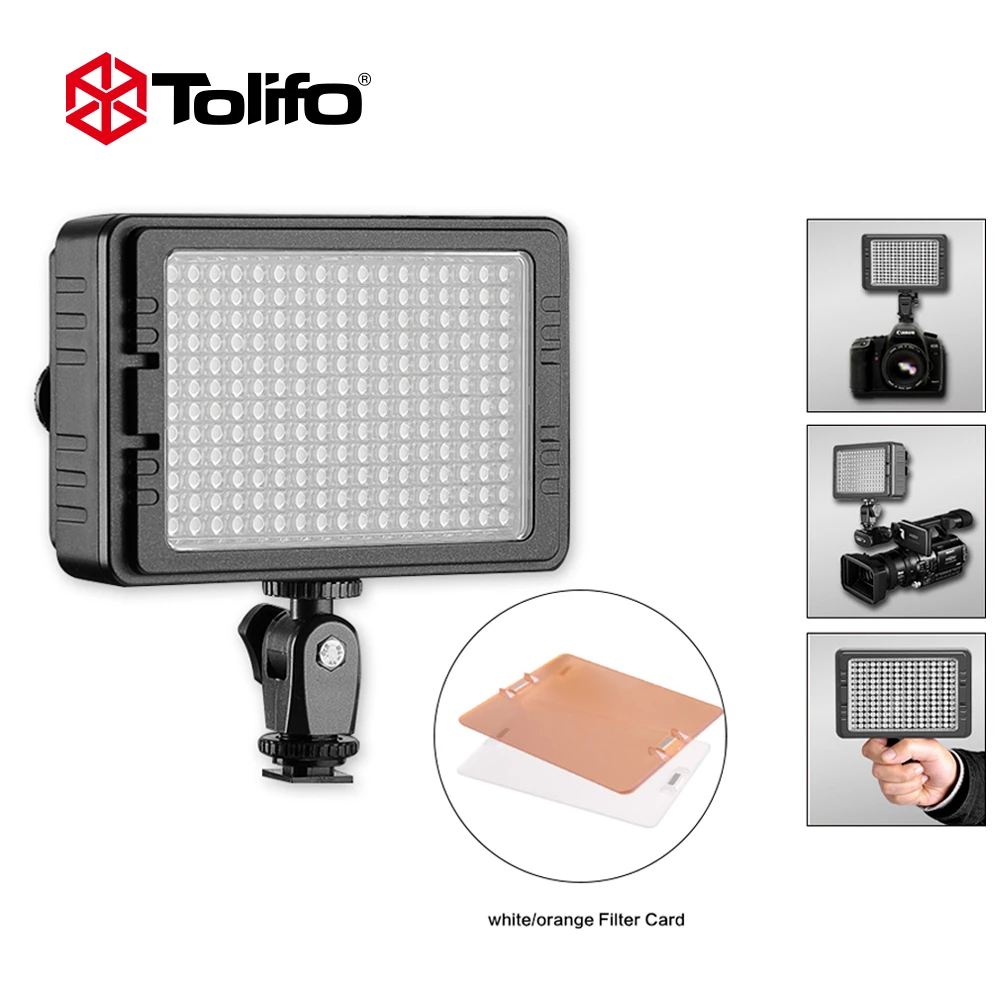 Tolifo Pt 204s Portable Dimmable Daylight Led Camera Video Light For Sony Canon Nikon Pentax Olympus Panasonic And Other Dslr Led Camera Video Light Video Lightcamera Video Light Aliexpress