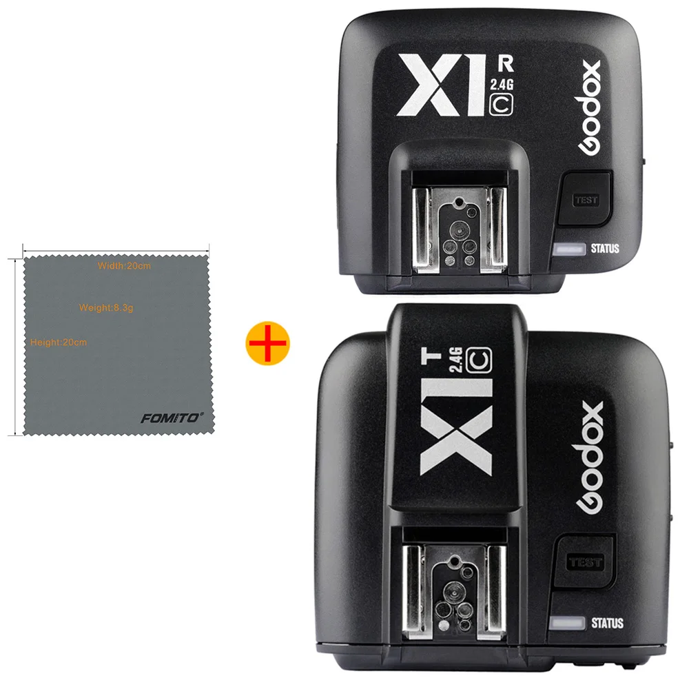 GODOX X1T-C X1R-C комплект триггера для вспышки 1/8000s HSS 32 Каналы 2 4G Беспроводной