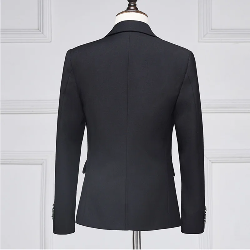 2018 Boys Top Suit School Clothes Children Formal Slim coat Clothes Kids Wedding Prom Suit Christmas Costumes Top suit only (7)