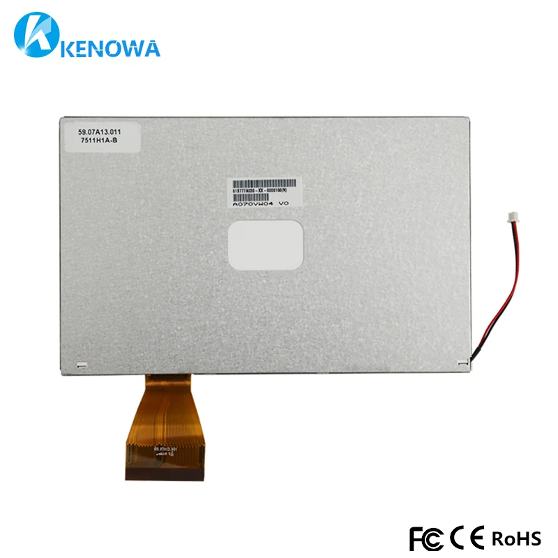 

7.0 Inch TFT LCD Digital Screen A070VW04 V0 WVGA 800(RGB)*480