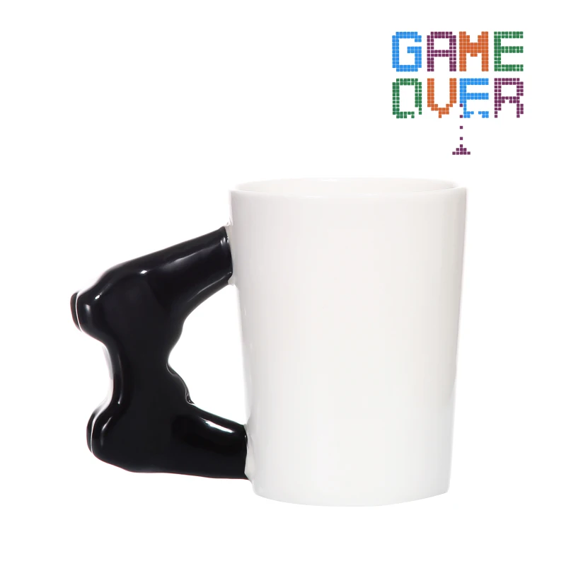 Игра над кофе кружка 3D игровой контроллер ручка кружка керамическая чашка молоко чай кружки Gameboy подарок на день рождения
