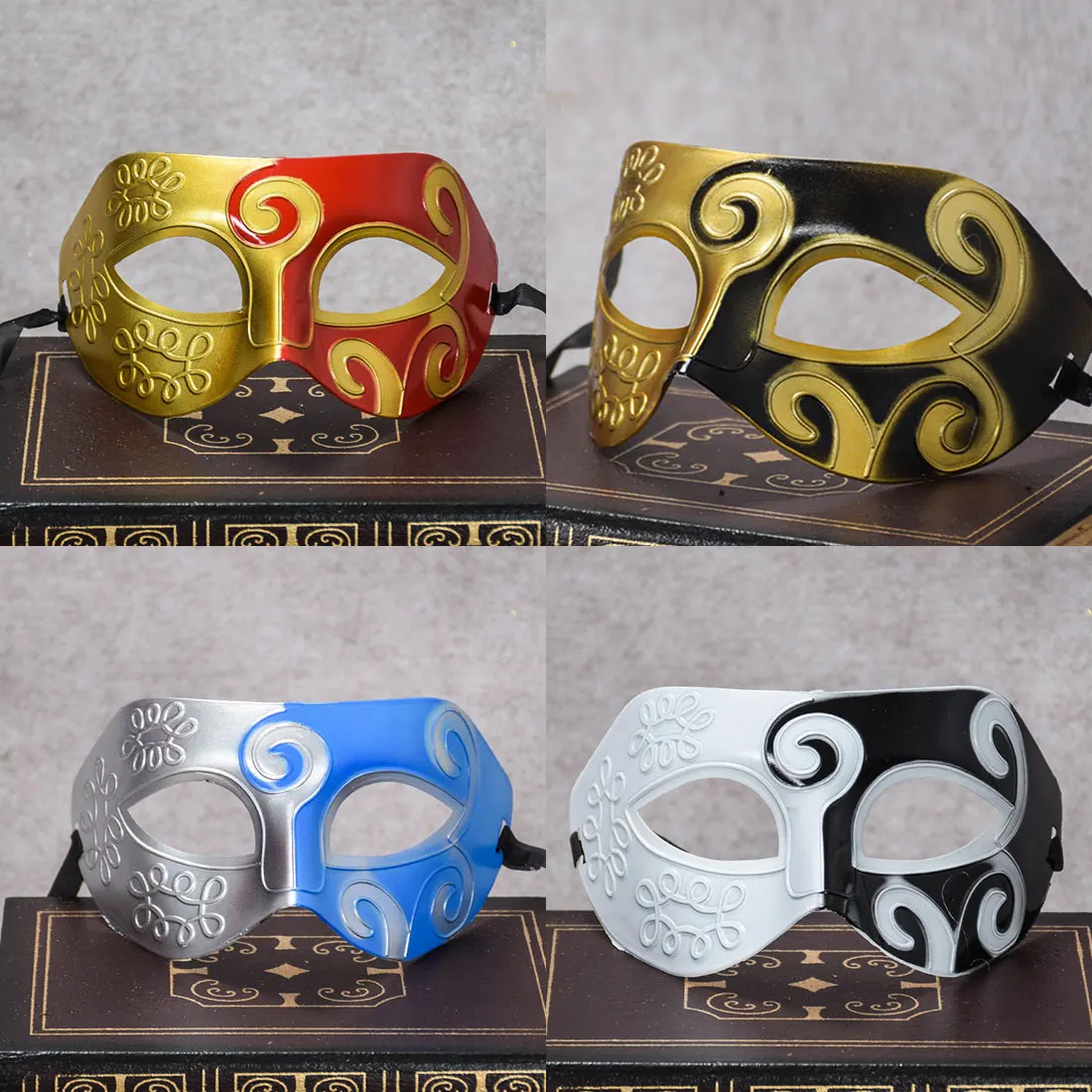 

1PC Men Women Sexy Costume Prom Mask Venetian Mardi Gras Party Dance Masquerade Ball Halloween Mask Fancy Dress Costume