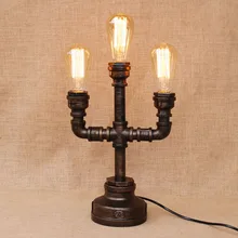 3 светильники кантри Винтаж светильники прикроватных тумбочек e27/e26 AC 110 V/220 V Светодиодная лампа для спальни/кабинет/мебель для гостиной/офиса/мастерской